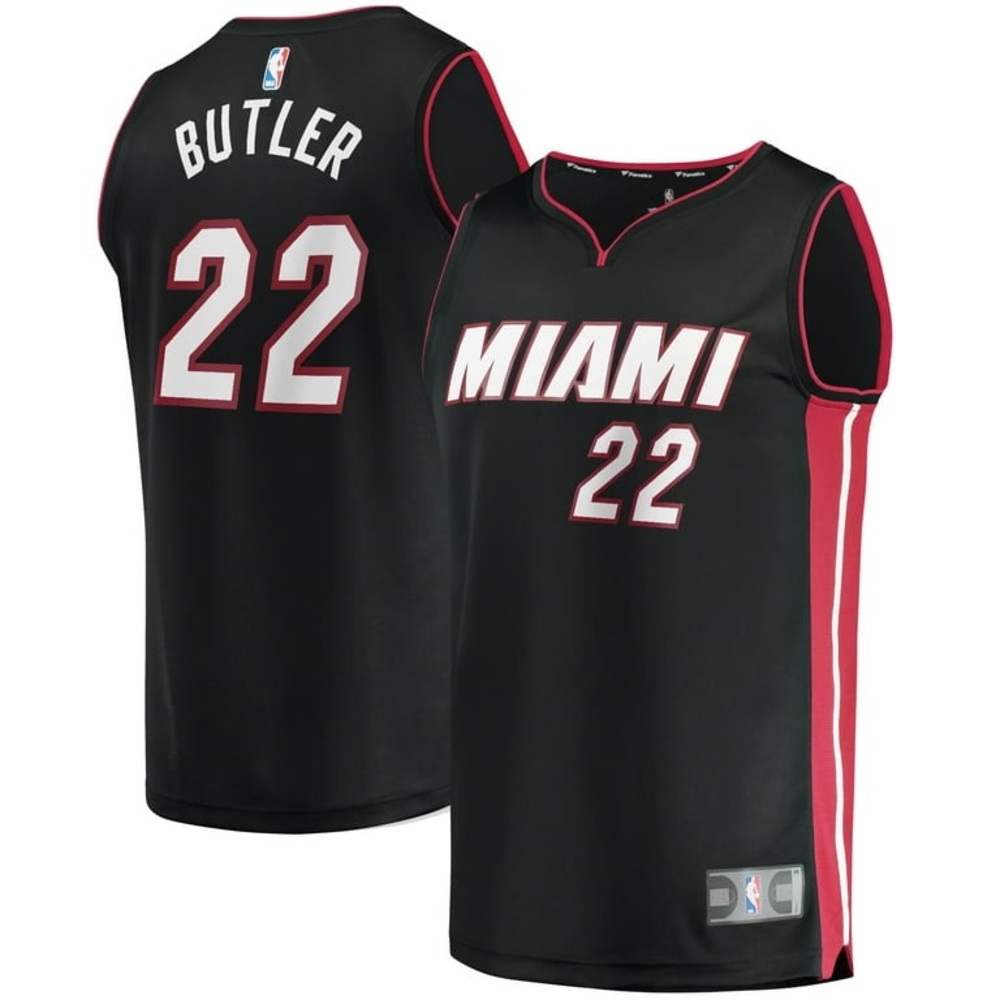 Fanatics Jimmy Butler Black Miami Heat Fast Break Replica
Jersey youth M #22